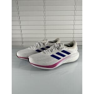 Adidas Men’s Supernova 2 HQ9939 White/Blue/Pink Size 13